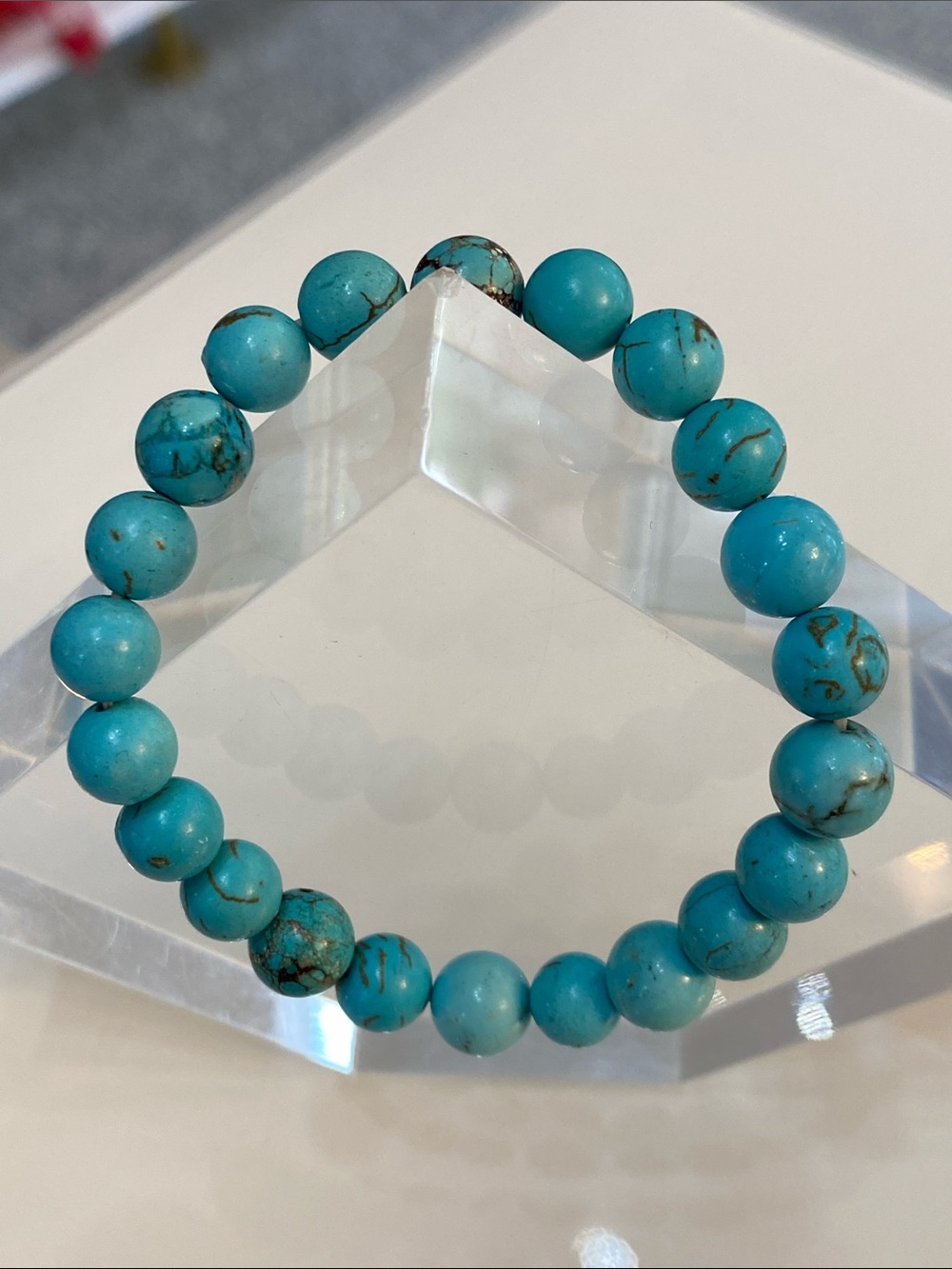 Blue stone bracelet - Picture 6 of 8